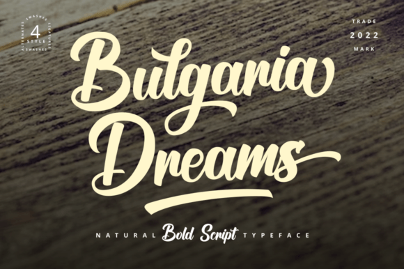Bulgaria Dreams: A Brush-Inspired Typeface for Elegant Branding