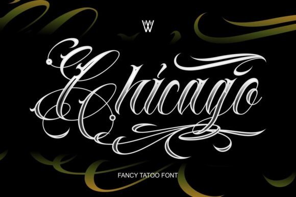 Chicago: A Bold Font Collection for Tattoo Artists and Designers