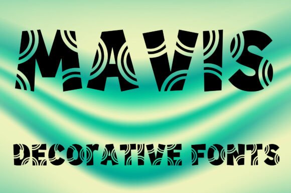 Discover Mavis: Bold Retro Display Font