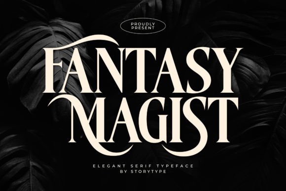 Fantasy Magist: A Modern Serif for Elegant Design