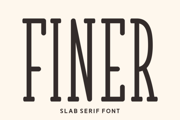 Finer: A Modern Typeface for Striking Visuals