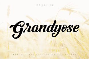 Grandiose: The Stylish Handwritten Font for Elegant Designs
