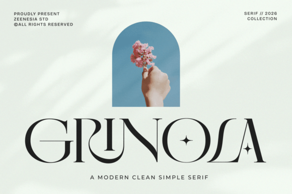 Grinola: A Modern Serif for Elegant Designs