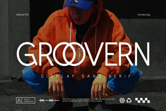 Groovern: A Modern Sans-Serif for Dynamic Design