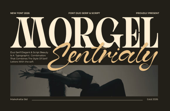 Morgel Eentrialy: The Serif & Script Font Duo