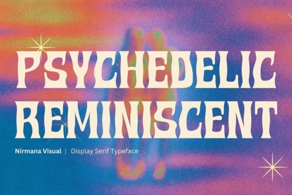 Psychedelic Reminiscent: A Font for Bold, Retro Designs