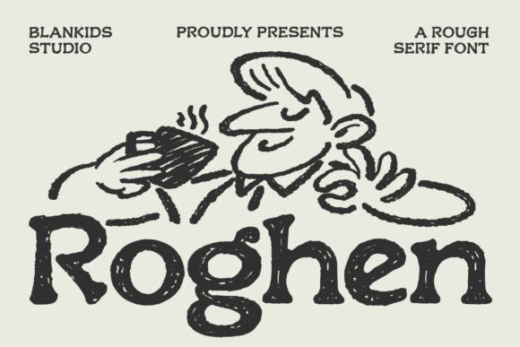 Roghen: The Bold Serif Font with Authentic Character