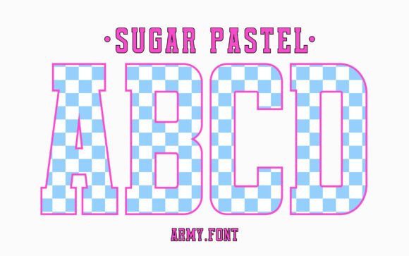 Sugar Pastel Blue: A Captivating Typeface for Modern Branding